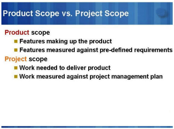 Product-Project-Scope